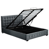 Oakleigh Home Tyler Gas Lift Storage Bed Frame