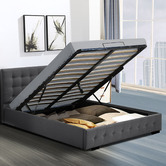 Oakleigh Home Tyler Gas Lift Storage Bed Frame