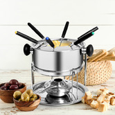 Oakleigh Home 12 Piece Stainless Steel Fondue Set