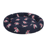 Oakleigh Home Navy Allaine Floral Pet Bed