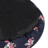 Oakleigh Home Navy Allaine Floral Pet Bed