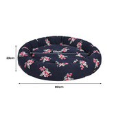 Oakleigh Home Navy Allaine Floral Pet Bed