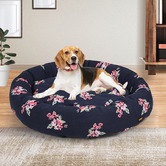 Oakleigh Home Navy Allaine Floral Pet Bed