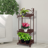 Oakleigh Home Josie 3 Tier Steel Plant Stand
