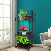 Oakleigh Home Josie 3 Tier Steel Plant Stand
