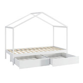 Oakleigh Home Alexie House Bed Frame with Storage Drawers | Temple ...