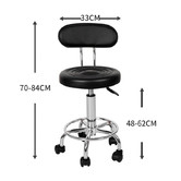 Oakleigh Home Iyaz Faux Leather Adjustable Drafting Chair