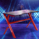 Oakleigh Home Zion Steel Gaming Desk