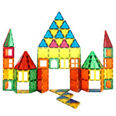Oakleigh Home Kids&#039; 100 Piece McNeil Magnetic Building Tile Set