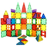 Oakleigh Home Kids&#039; 120 Piece McNeil Magnetic Building Tile Set