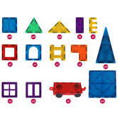 Oakleigh Home Kids&#039; 120 Piece McNeil Magnetic Building Tile Set
