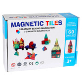 Oakleigh Home Kids' 60 Piece McNeil Magnetic Building Tile Set