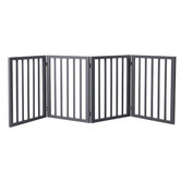 Oakleigh Home 4 Panel Wooden Foldable Pet Gate