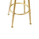 Oakleigh Home Safiya Velvet Adjustable Barstool