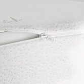 Oakleigh Home White Cool Gel Memory Foam Wedge Pillow with Cover