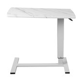 Oakleigh Home White Lynden Adjustable Desk Table