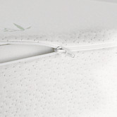Oakleigh Home White Cool Gel Memory Foam Wedge Pillow with Cover