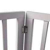Oakleigh Home 4 Panel Wooden Foldable Pet Gate