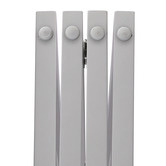 Oakleigh Home 4 Panel Wooden Foldable Pet Gate