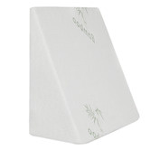 Oakleigh Home White Cool Gel Memory Foam Wedge Pillow with Cover