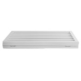 Oakleigh Home White 3 Panel Wooden Foldable Pet Gate