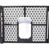 Oakleigh Home Black 8 Panel Foldable Pet Playpen