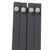 Oakleigh Home 4 Panel Wooden Foldable Pet Gate