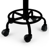 Oakleigh Home Black Dustin Upholstered Adjustable Stool