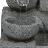 Oakleigh Home Polloc Solar-Powered Garden Fountain