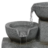 Oakleigh Home Polloc Solar-Powered Garden Fountain