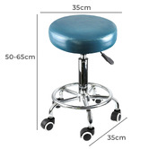 Oakleigh Home Beirut Adjustable Salon Barstool