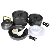 Oakleigh Home 16 Piece Camping Cookware Set
