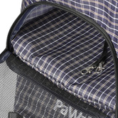 Oakleigh Home Plaid Pawz 3 Wheel Compact Pet Stroller