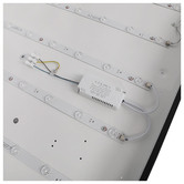 Oakleigh Home Black Wexler Rectangular LED Ceiling Light