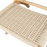 Oakleigh Home Magadi Ash Wood Lounge Chair