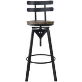 Oakleigh Home Naum Adjustable Swivel Barstool
