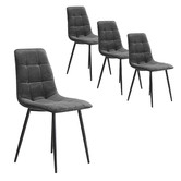 Oakleigh Home Eames Replica Velvet Dining Chairs