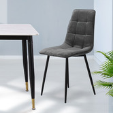 Oakleigh Home Eames Replica Velvet Dining Chairs