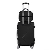 Oakleigh Home 2 Piece Vivian Carry-On &amp; Suitcase Set
