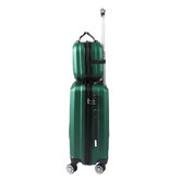 Oakleigh Home 2 Piece Vivian Aluminium Carry-On &amp; Suitcase Set