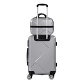 Oakleigh Home 2 Piece Vivian Carry-On &amp; Suitcase Set