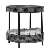 Oakleigh Home Reimar PE Rattan Cat Bed