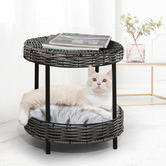 Oakleigh Home Reimar PE Rattan Cat Bed