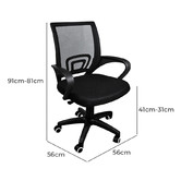 Oakleigh Home Nancy Mid Back Mesh Office Chair