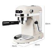 Oakleigh Home 1.4L Espresso Coffee Maker Machine