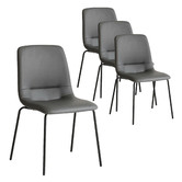 Oakleigh Home Mira PU Leather Dining Chairs