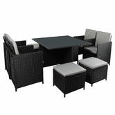 Oakleigh Home 8 Seater Odin PE Wicker Outdoor Dining Set