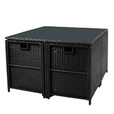 Oakleigh Home 8 Seater Odin PE Wicker Outdoor Dining Set