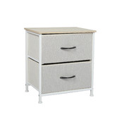 Oakleigh Home Bennett 2 Drawer Bedside Table