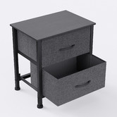 Oakleigh Home Bennett 2 Drawer Bedside Table
